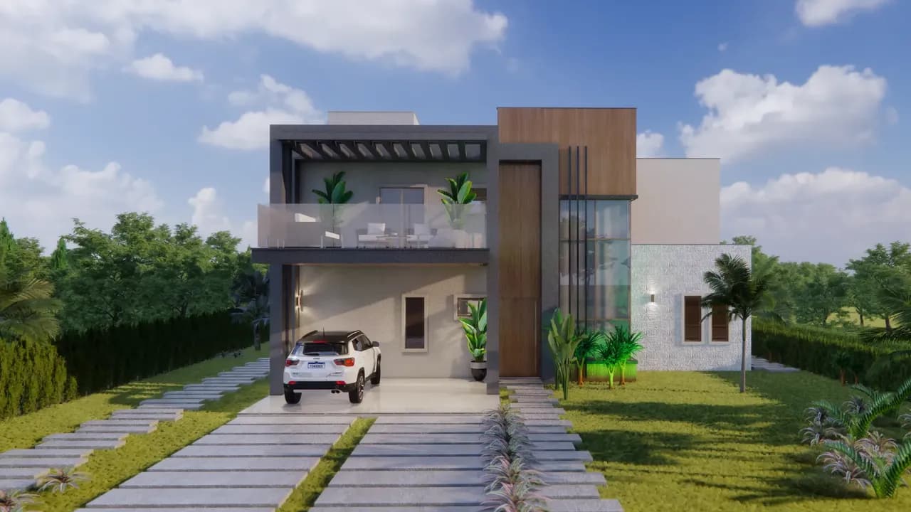 Projeto de casa inspiracional