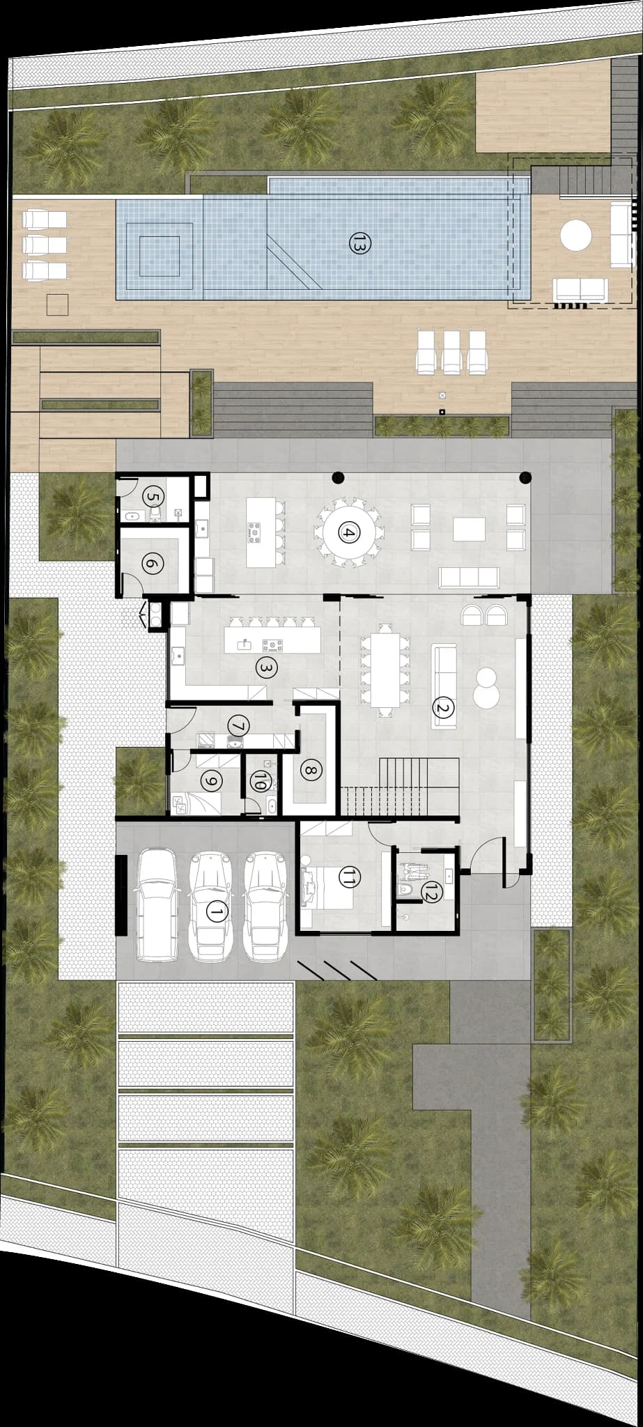 Casa Alísios — planta 1