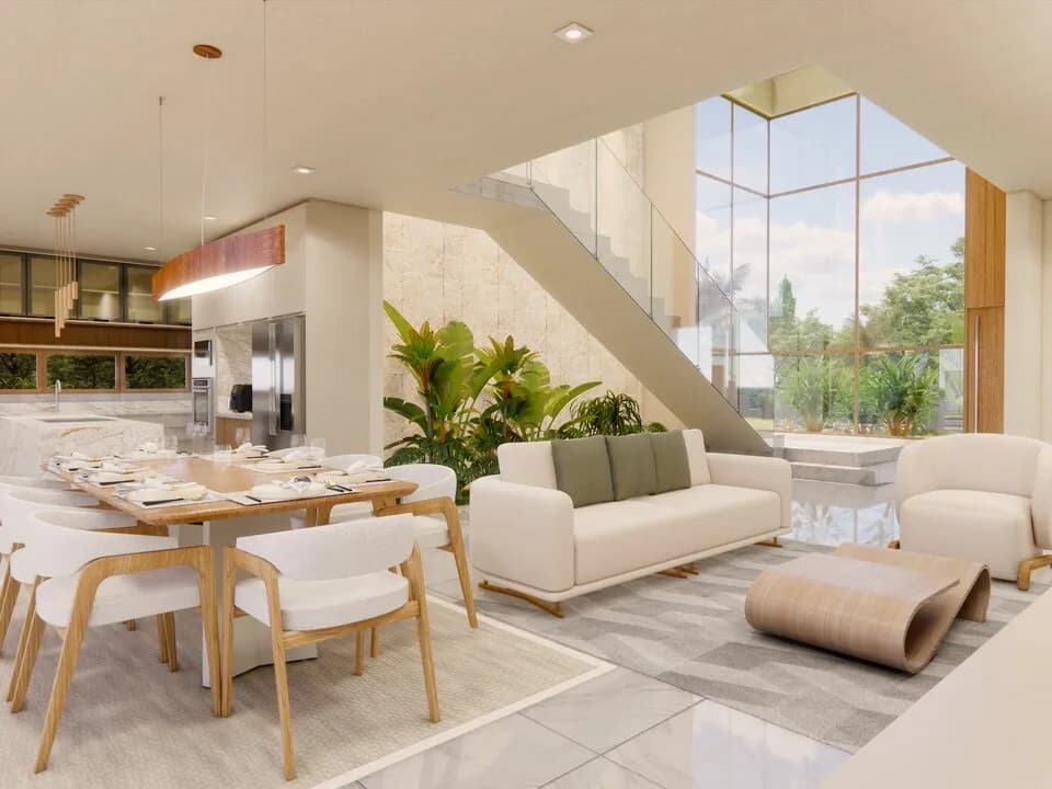Casa Aura — interior