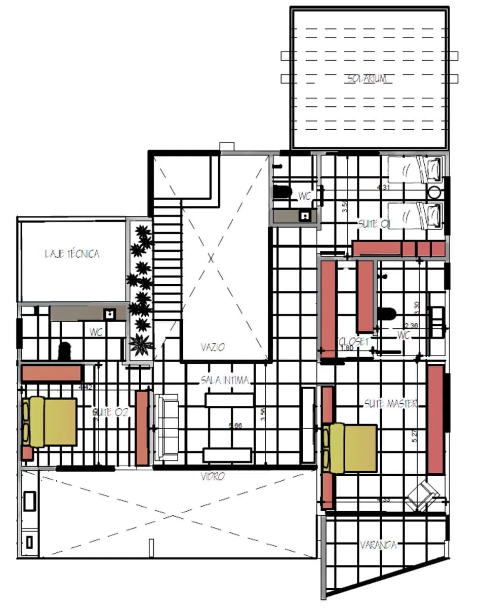 Casa Aura — planta 2